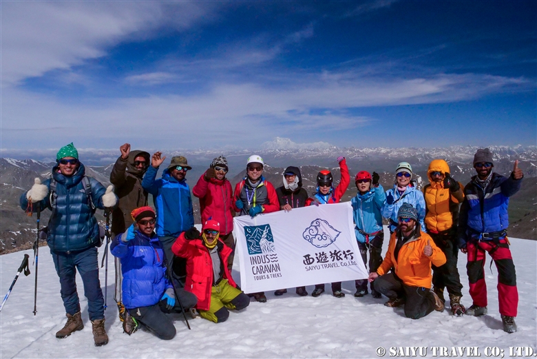 デオサイ高原の5,000m峰、シャトゥン・ピーク登頂